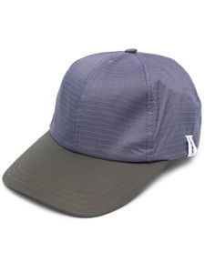 Mackintosh casquette Tipping à patch logo - Bleu