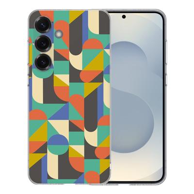 TPU Hoesje Samsung Galaxy S25 - Funky Retro Backcover TPU Hoesje Samsung Galaxy S25 - Funky Retro Backcover