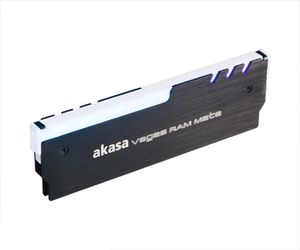 Akasa AK-MX248 koelsysteem voor computers Geheugen module Koelplaat/radiatoren Zwart