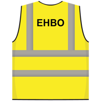 RWS veiligheidsvest EHBO geel - RWS veiligheidsvest EHBO geel
