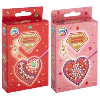 Moxy Diamond Painting sleutelhanger hart Moxy Diamond Painting sleutelhanger hart