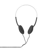 Bedrade Koptelefoon | 1,2 m Ronde Kabel | On-Ear | Zwart