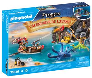 PLAYMOBIL Adventskalender - Piraten constructiespeelgoed 71636