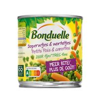 Bonduelle - Doperwtjes & Worteltjes zeer fijn - 12x 150g