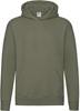 Fruit Of The Loom F421N Premium Hooded Sweat - Classic Olive - XL