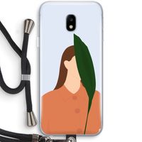 Leaf: Samsung Galaxy J3 (2017) Transparant Hoesje met koord