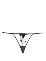 Fleur Du Mal string Bunny - Noir