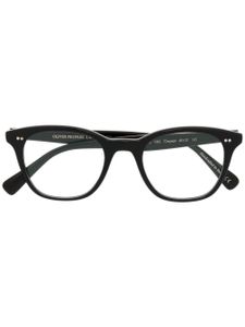 Oliver Peoples lunettes de vue Cayson à monture rectangulaire - Noir