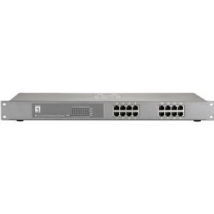 LevelOne FEP-1612 Fast Ethernet (10/100) Power over Ethernet (PoE) Grijs - [FEP-1612W150]