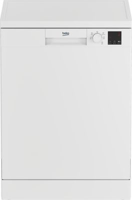 BekoDVN05320W Vrijstaande vaatwasser Wit