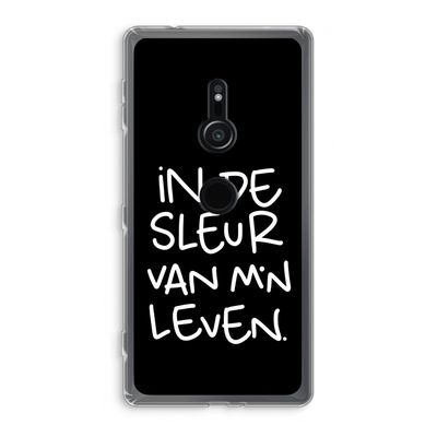 De Sleur: Sony Xperia XZ2 Transparant Hoesje