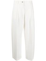 Fabiana Filippi pantalon droit à détail de boucle - Tons neutres