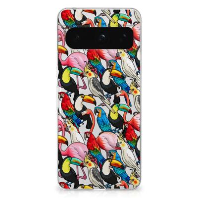 Google Pixel 8 Pro | TPU Hoesje | Birds