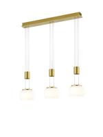 Trio Design hanglamp Madison Goud - 3-lichts 342010308