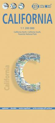 Wegenkaart - landkaart Californië - California | Borch
