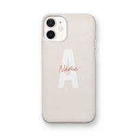 Strawberry Milkshake: iPhone 12 mini Transparant Hoesje