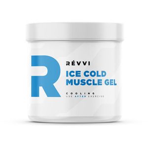 REVVI Ice Cold Koelende Spiergel Pot - Overige artikelen - Cooling - wit/blauw - maat 250-ML