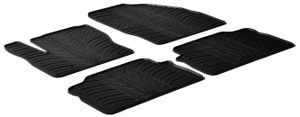 Rubbermatten passend voor Ford C-Max 2003-2009 (T-Design 4-delig + montageclips) GL0283