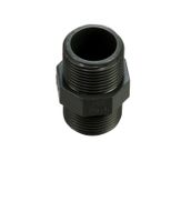 HoZelock Dubbelnippel 1 inch - Weerbestendige Aansluiting voor Tuin- & Vijverleidingen, Makkelijke Installatie