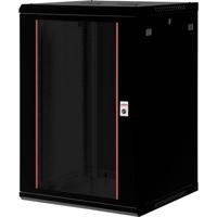 Roline 26210293 19inch-wandkast (b x h x d) 600 x 912 x 600 mm 18 HE Zwart (RAL 9005)