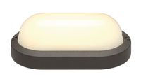 Plafond/ wandlamp TERANG 2 antraciet 1xLED 3000K