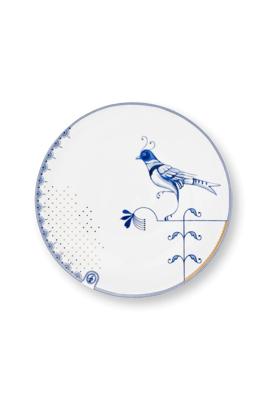 Pip Studio Bord Pip & The Blue Bird Wit 25.5cm