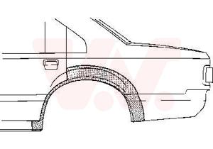 Van Wezel Spatbord 3710147