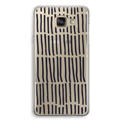 Moroccan stripes: Samsung Galaxy A5 (2016) Transparant Hoesje