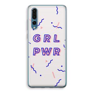 GRL PWR: Huawei P20 Pro Transparant Hoesje