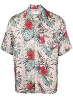 RHUDE chemise à fleurs - Rose