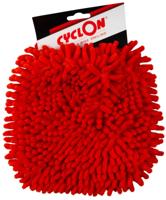 Cyclon Washandschoen microvezel rood Cyclon Washandschoen microvezel rood