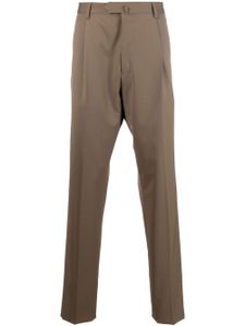 Caruso pantalon à coupe droite - Marron