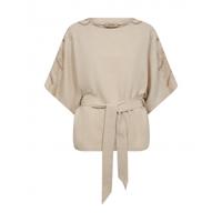 Mos Mosh - Beige | Dames | Blouse | Beige | XL | regular | Kamst mode