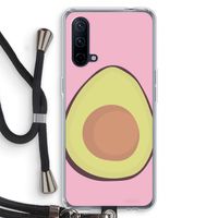 Avocado: OnePlus Nord CE 5G Transparant Hoesje met koord Avocado: OnePlus Nord CE 5G Transparant Hoesje met koord