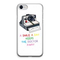 Smile: iPhone 8 Transparant Hoesje