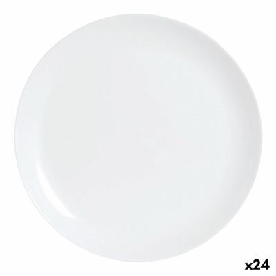Dinerbord Luminarc Diwali Wit Glas 25 cm (24 Stuks)