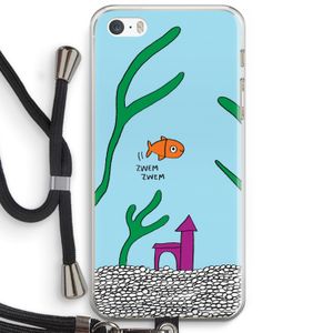 Aquarium: iPhone 5 / 5S / SE Transparant Hoesje met koord