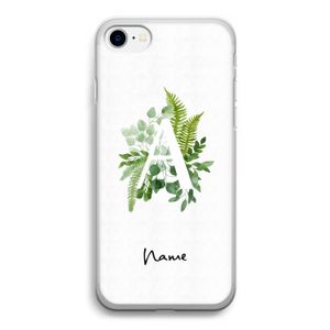 Green Brush: iPhone SE 2020 Transparant Hoesje