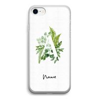 Green Brush: iPhone SE 2020 Transparant Hoesje Green Brush: iPhone SE 2020 Transparant Hoesje