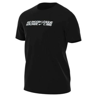 Heren-T-Shirt met Korte Mouwen Nike TEE ESS CORE 4 DM6409 Zwart Maat L