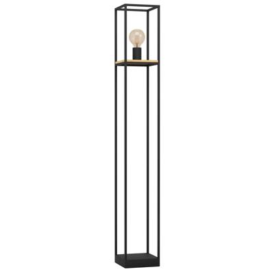 Eglo VloerlampLibertad zwart met hout - 99798