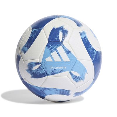 adidas Tiro League Voetbal Wit Blauw Donkerblauw