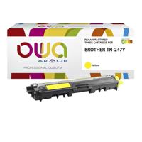 Toner OWA alternatief tbv Brother TN-247Y geel