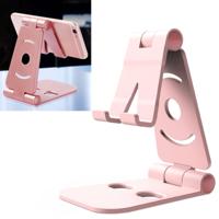 WQ-02 opvouwbare creatieve luie beugel telefoon houder (roze)