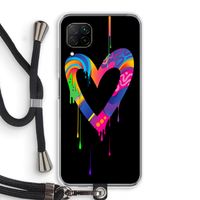 Melts My Heart: Huawei P40 Lite Transparant Hoesje met koord