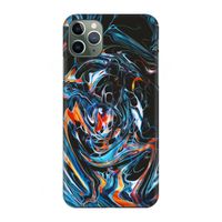 Black Unicorn: Volledig geprint iPhone 11 Pro Max Hoesje