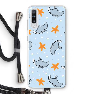 Manta: Samsung Galaxy A70 Transparant Hoesje met koord