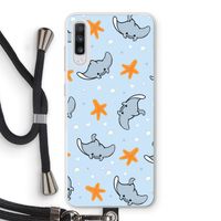 Manta: Samsung Galaxy A70 Transparant Hoesje met koord