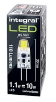 Ledlamp Integral GU4 4000K koel wit 101W 110lumen