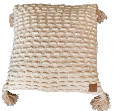 Kussen Chenille 50x50cm in 5 kleuren